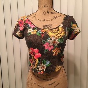 Floral Crop Top